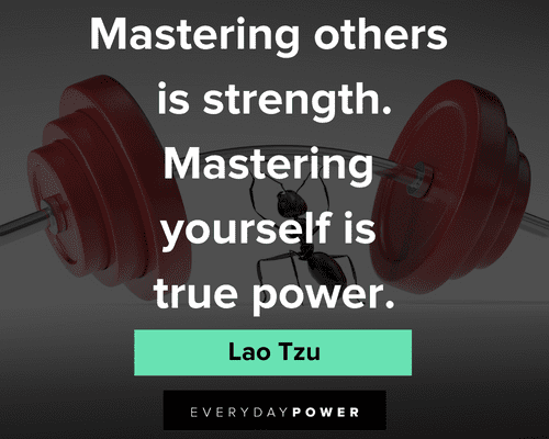 Lao Tzu quotes about mastering yourself is true power