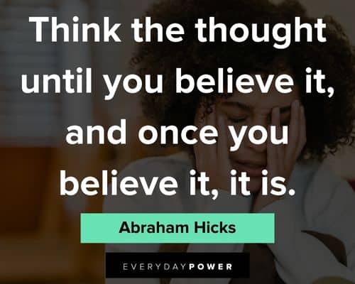 Law of Attraction quotes about the power of your thoughts