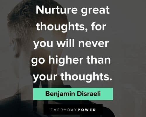 Law of Attraction quotes about nurture great thoughts