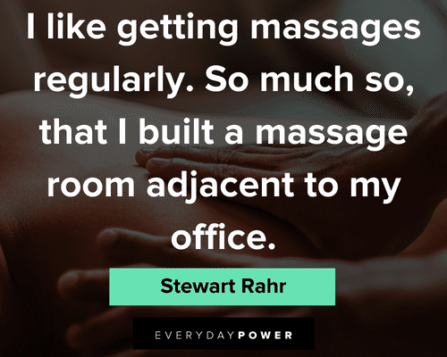 Inspirational massage quotes