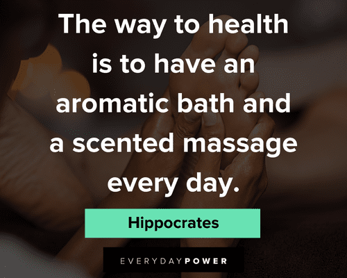 massage quotes about the health and wellness benefits