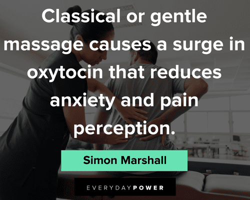 massage quotes about classical or gentle massage