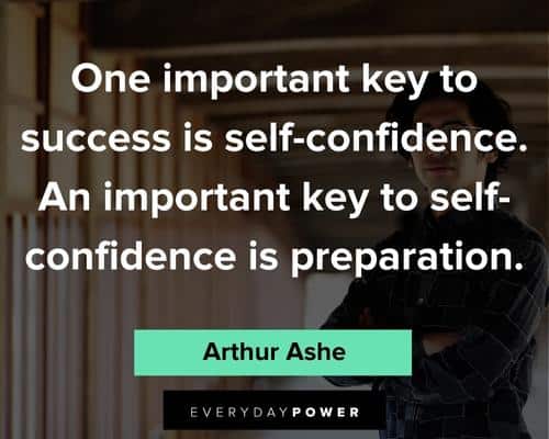 confidence quotes about success is self confidence