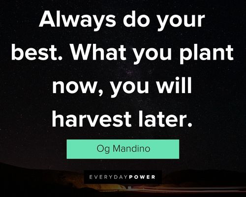 og mandino quotes about always do your best