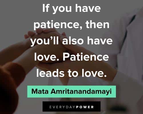 patience quotes about patience leads to love