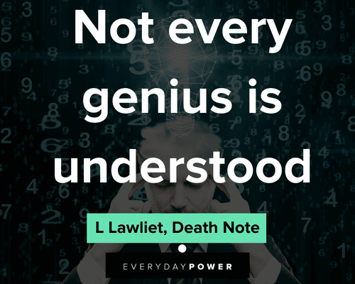 sad anime quotes on not every genius is understood