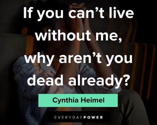sassy quotes from Cynthia Heimel
