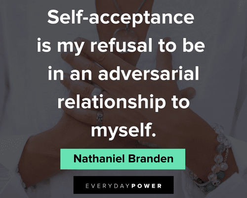 self acceptance quotes and saying to inspire you