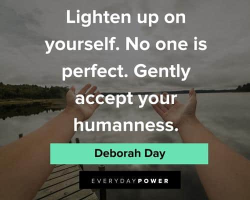 self care quotes about lighten up on yourself