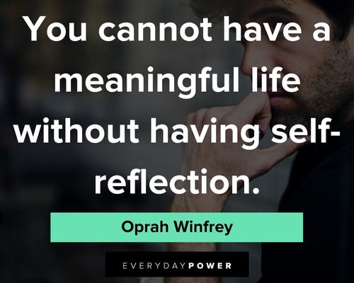 self reflection quotes about self reflection