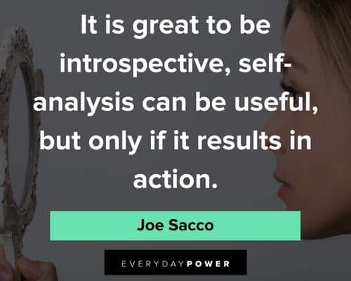 self reflection quotes from Joe Sacco