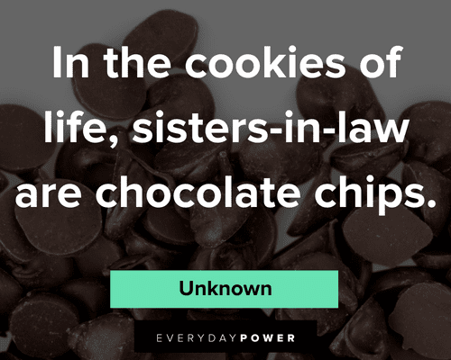 sister-in-law quotes about cookies of life