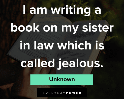 sister-in-law quotes about writing a book on my sister in law