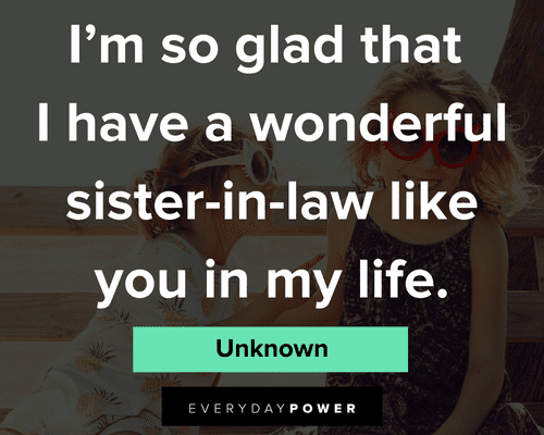 wonderful sister-in-law quotes