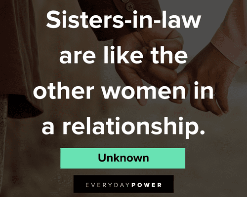 sister-in-law quotes on relationship