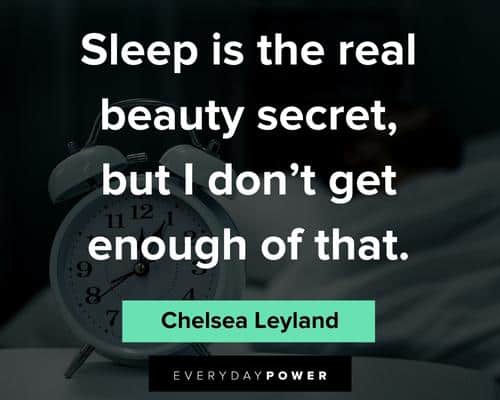 sleep quotes about sleep is the real beauty secret