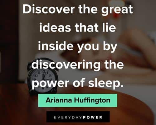 sleep quotes about the discover the great ideas