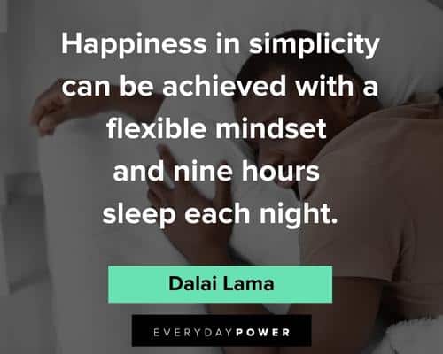 sleep quotes about happiness