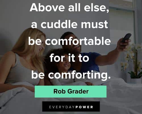 cuddle quotes about comfortable