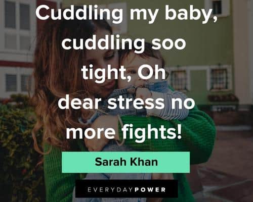 cuddle quotes from Sarah Khan