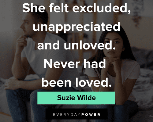 unappreciated quotes from Suzie Wilde