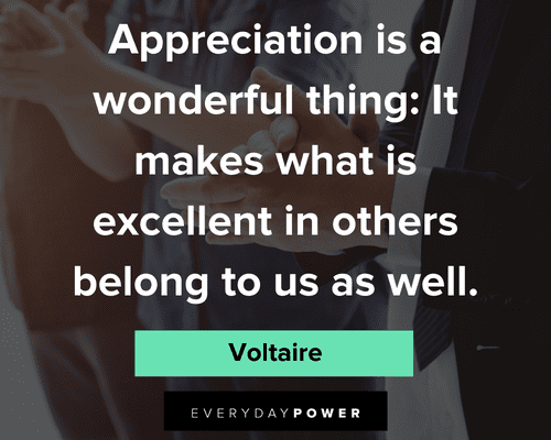 unappreciated quotes about appreciation is a wonderful thing