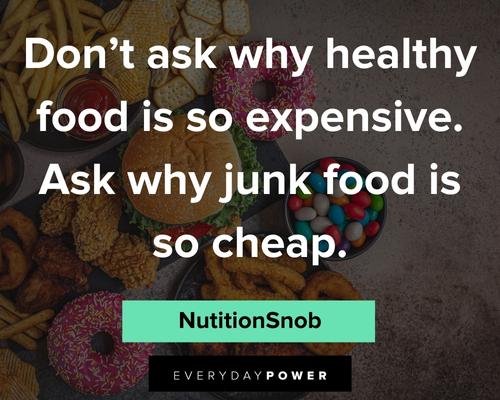 wellness quotes on healthy food