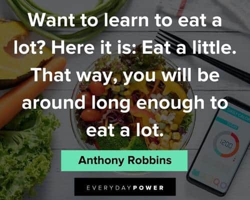 wellness quotes to learn to eat a lot?