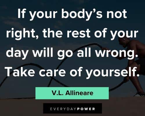 wellness quotes about take care of yourself