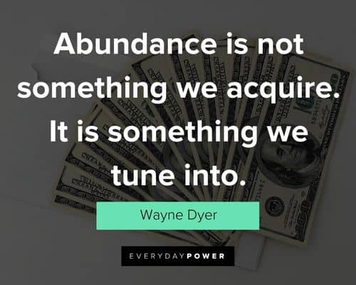 abundance quotes to inspire you