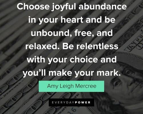 Wise abundance quotes