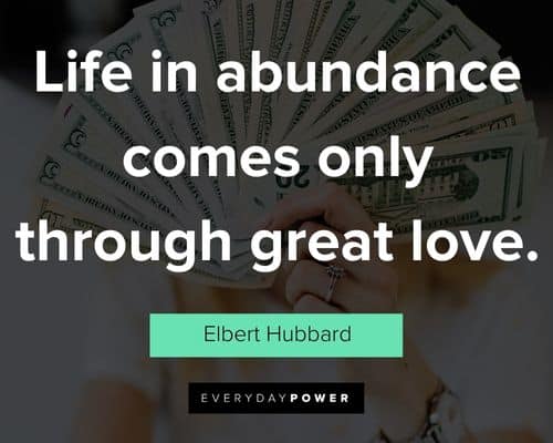 top abundance quotes