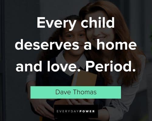 Short adoption quotes