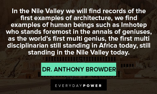 Africa quotes from Dr. Anthony Browder
