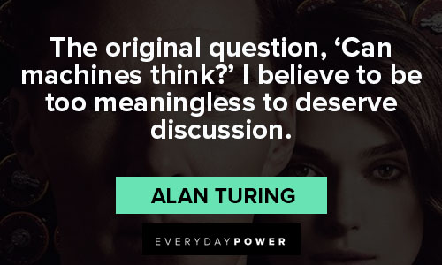 Motivational Alan Turing quotes