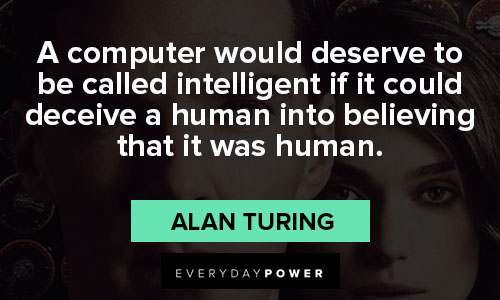 Positive Alan Turing quotes