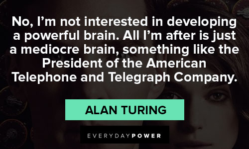 Favorite Alan Turing quotes