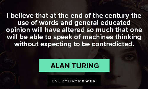 Relatable Alan Turing quotes