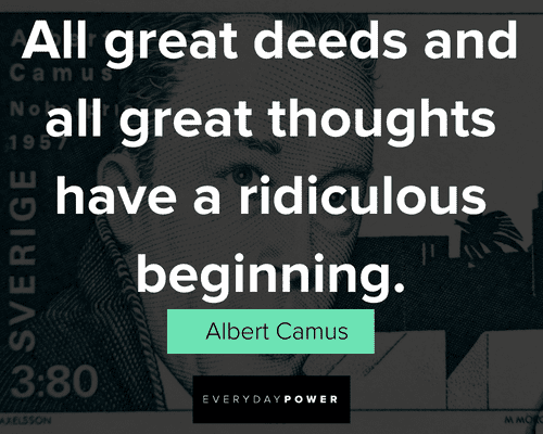 Positive Albert Camus quotes