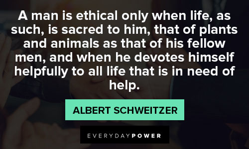 Albert Schweitzer quotes from Albert Schweitzer