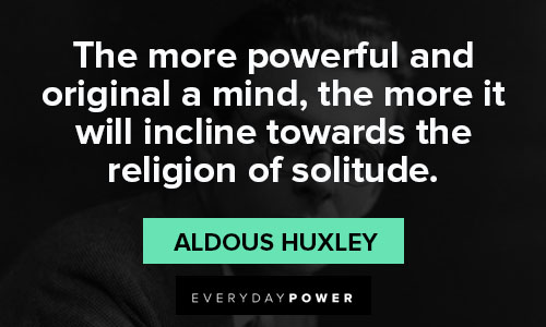 aldous huxley quotes about religion