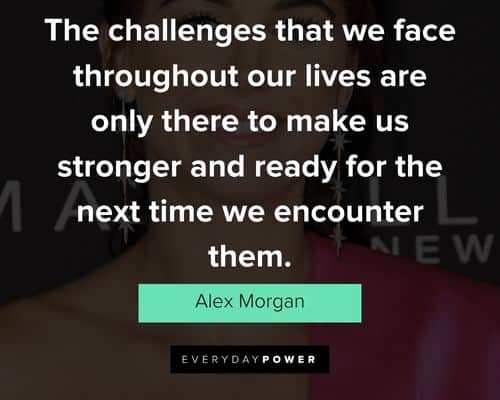 Funny Alex Morgan quotes