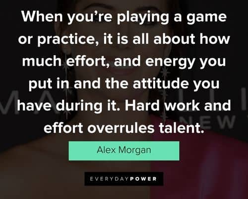 Alex Morgan quotes and sayings