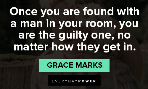 Positive Alias Grace quotes