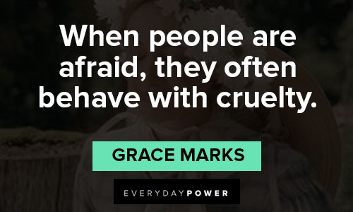 Meaningful Alias Grace quotes