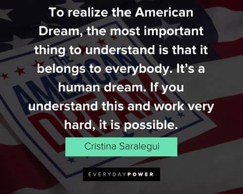 Favorite American dream quotes