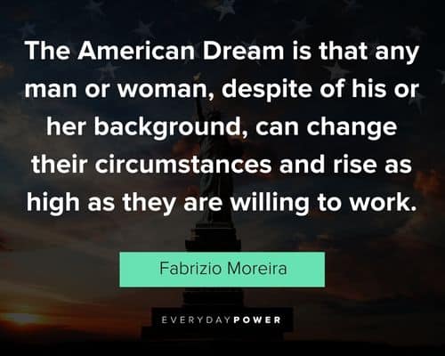 Motivational American dream quotes