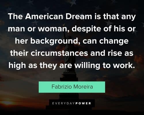 positive american dream quotes