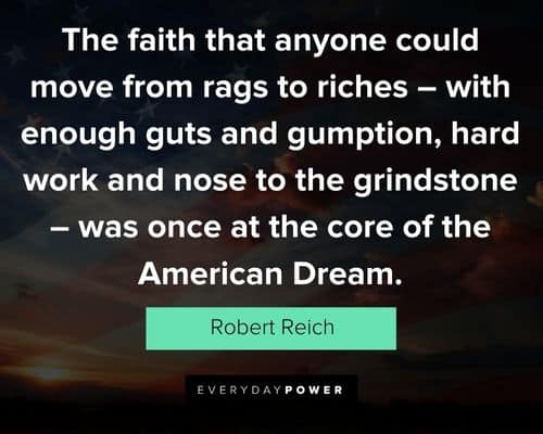Wise American dream quotes