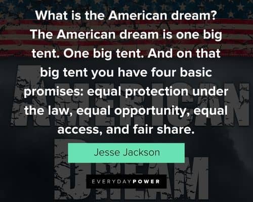 Meaningful American dream quotes